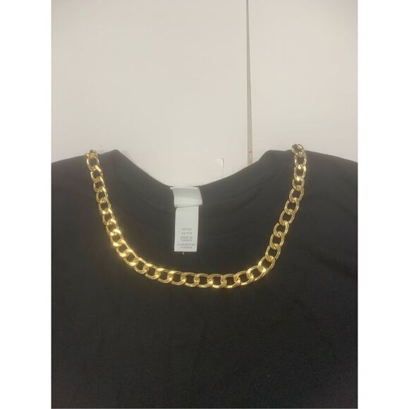 Chain Link Detail T-shirt - Picture 4 of 8